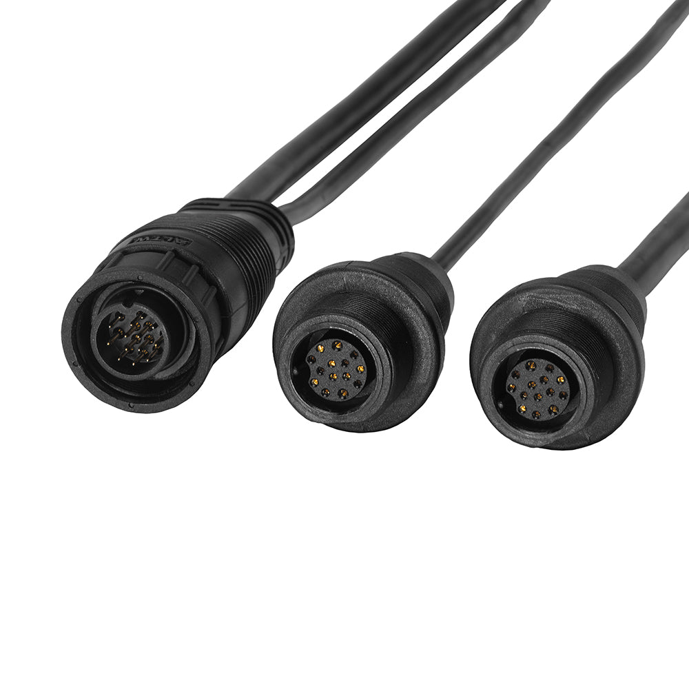 Humminbird 14 M SILR Y SOLIXAPEX Side Imaging LeftRight Splitter Cable 7201121