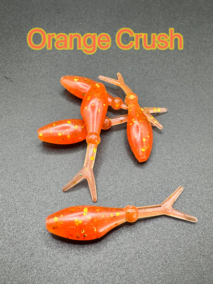 2" Inch Fat Back Shad (12 Pack)