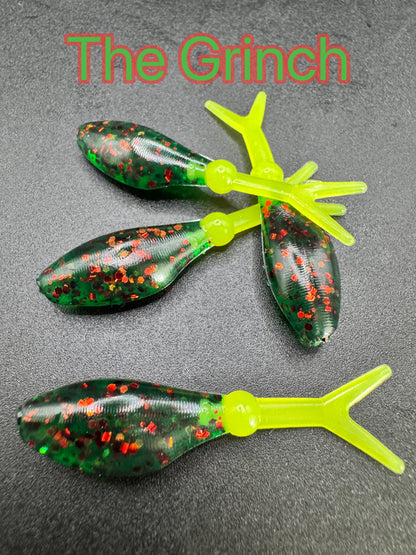 2" Inch Fat Back Shad (12 Pack)