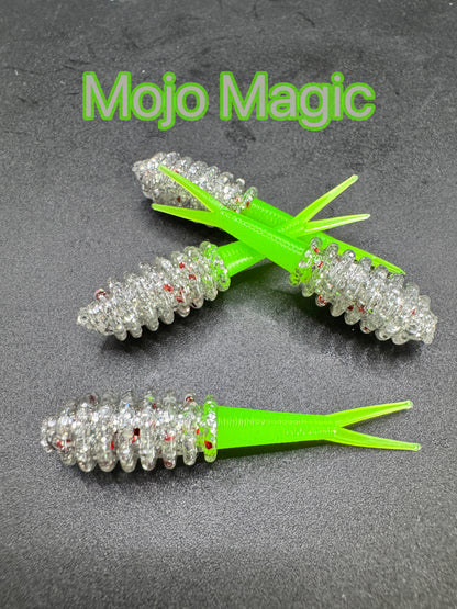 2” Inch Bayou Shad (10 Pack)