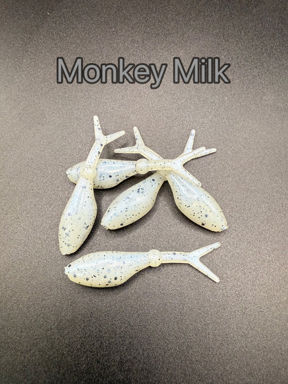 2" Inch Fat Back Shad (12 Pack)