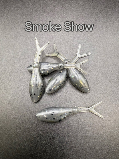 2" Inch Fat Back Shad (12 Pack)