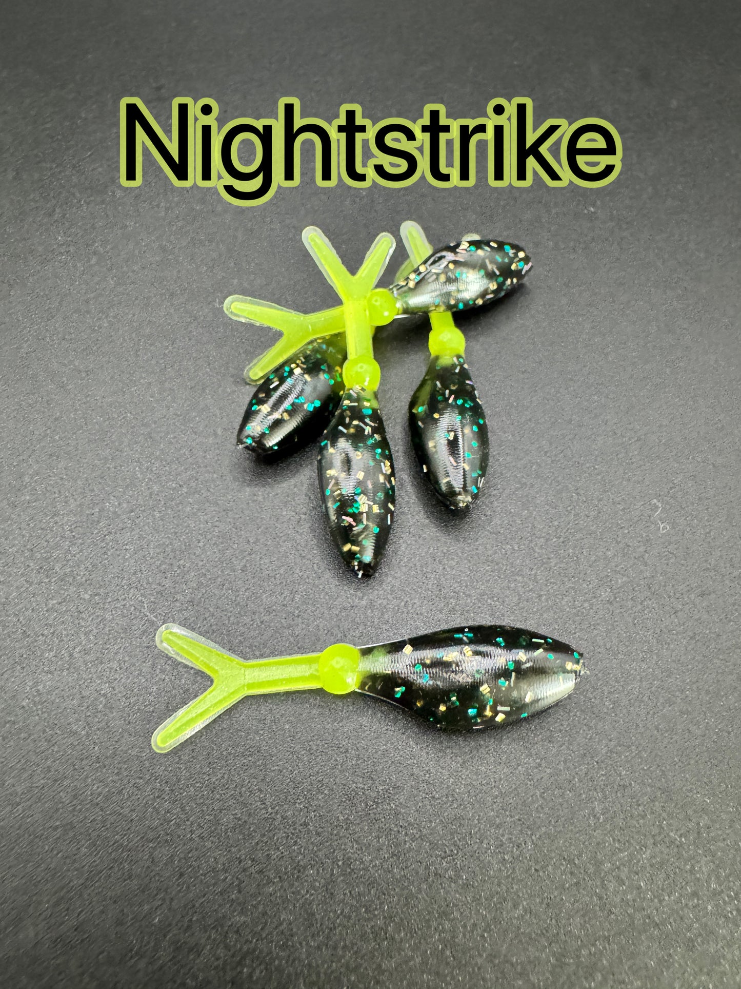 2" Inch Fat Back Shad (12 Pack)