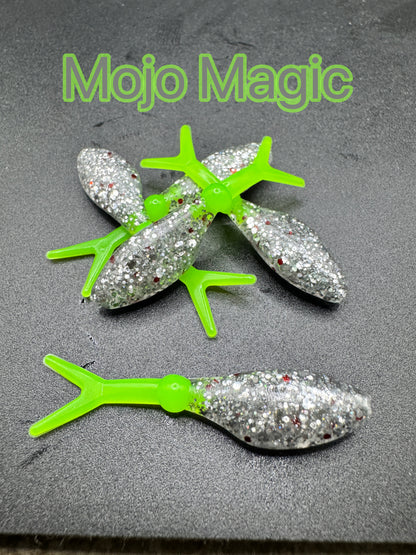 2" Inch Fat Back Shad (12 Pack)