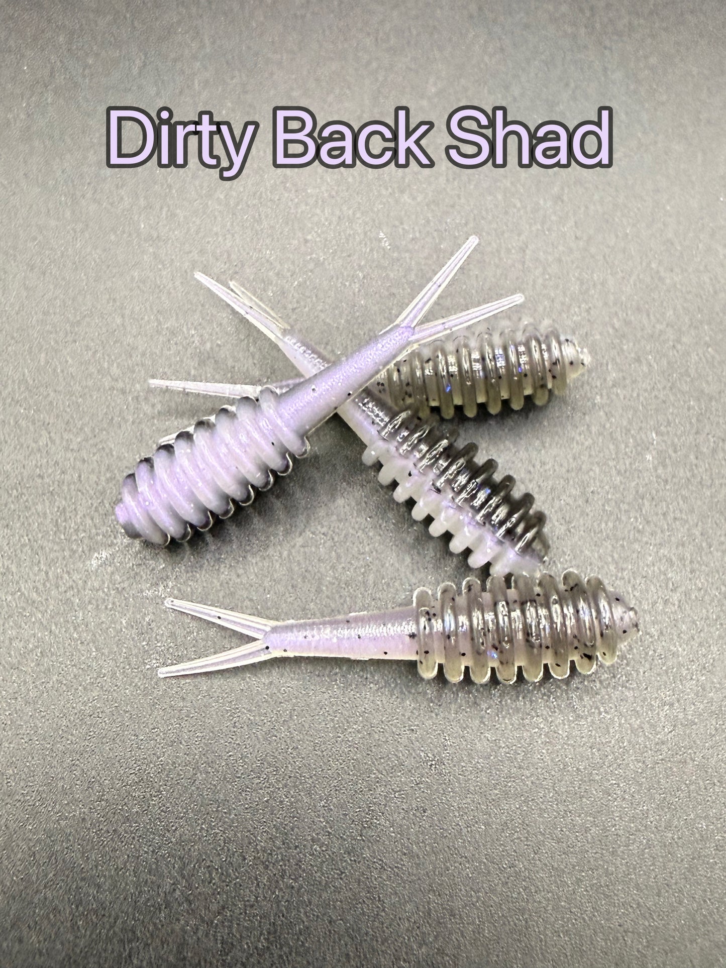 2” Inch Bayou Shad (10 Pack)